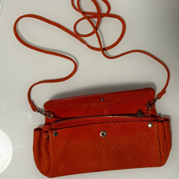 Maison Martin Margiela Vibrant Orange Coral Crossbody Bag - Picture 5 of 17